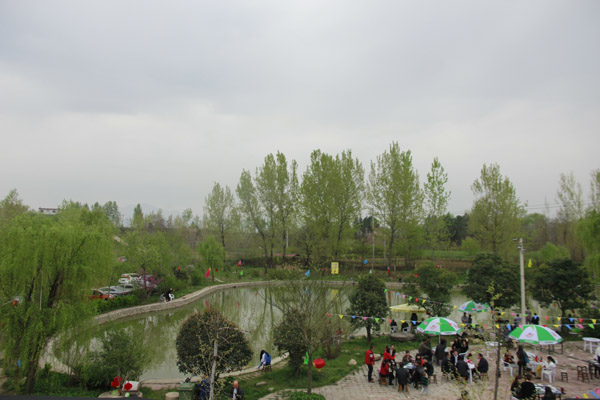 秀水灣生態(tài)園 藍(lán)田生態(tài)旅游新地標(biāo)